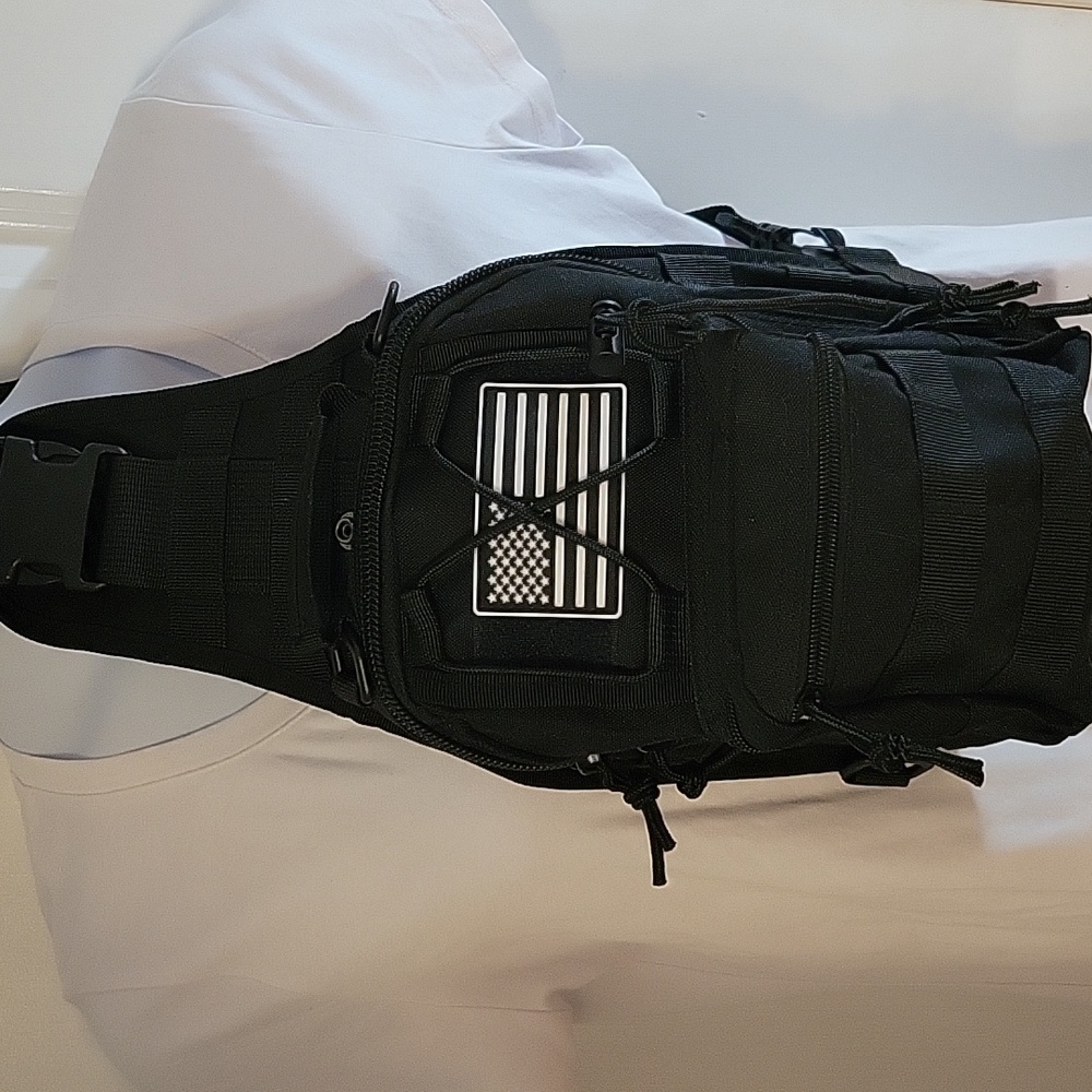 Black Sling Bag Men/Women/Teens
